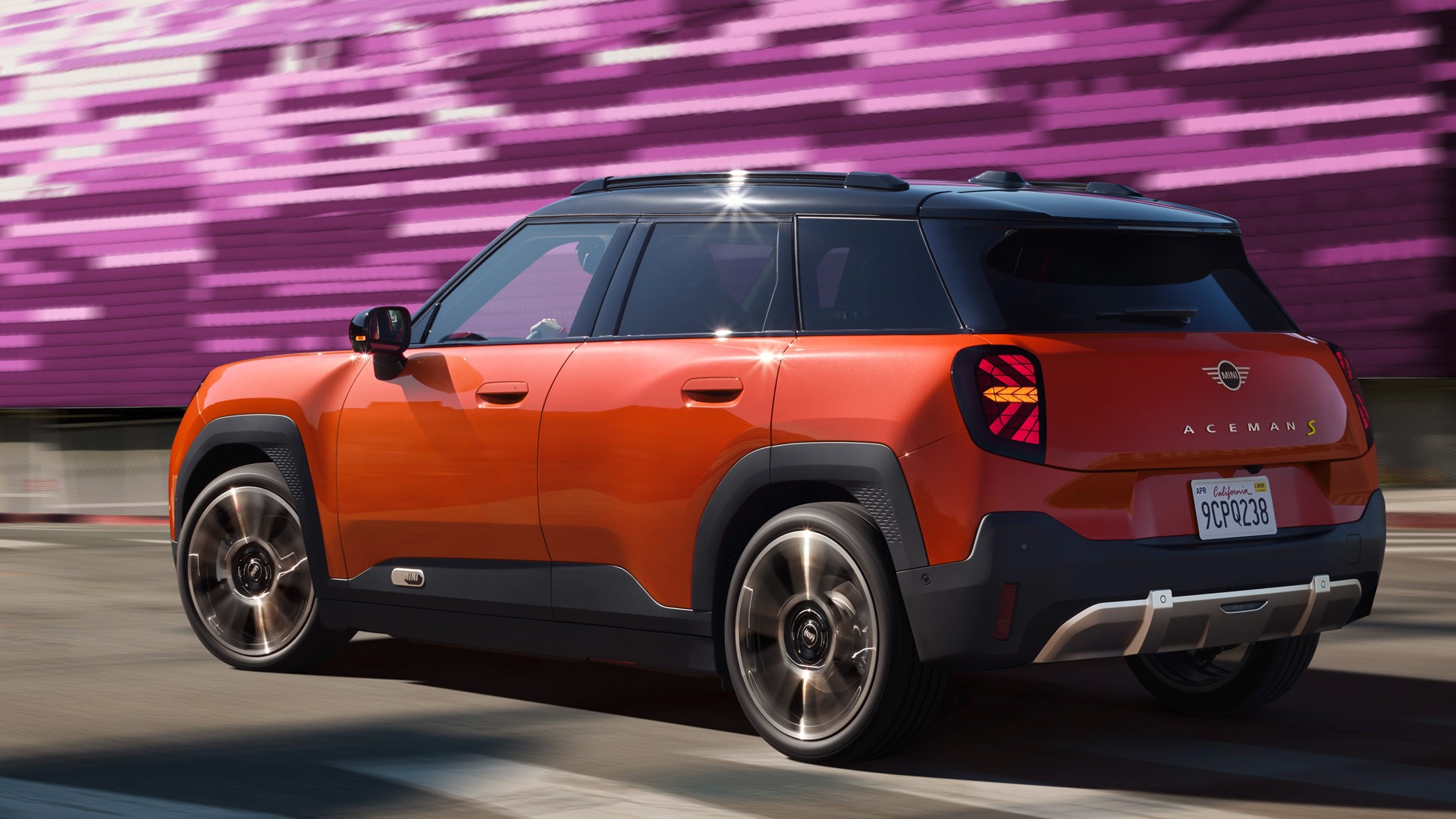 All-Electric MINI Aceman - esperienza di guida - peso ottimizzato